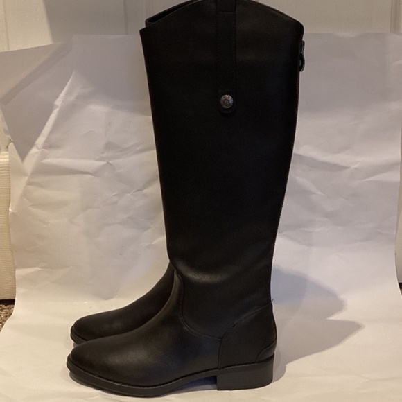 Xappeal women’s Emery knee high faux leather black riding boots US 6.5 - Picture 16 of 16